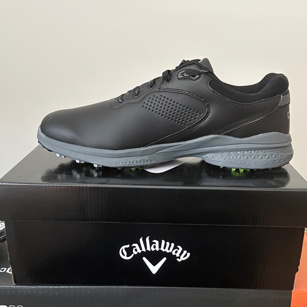 Callaway Black and Gray Men's Athletic Golf Shoes